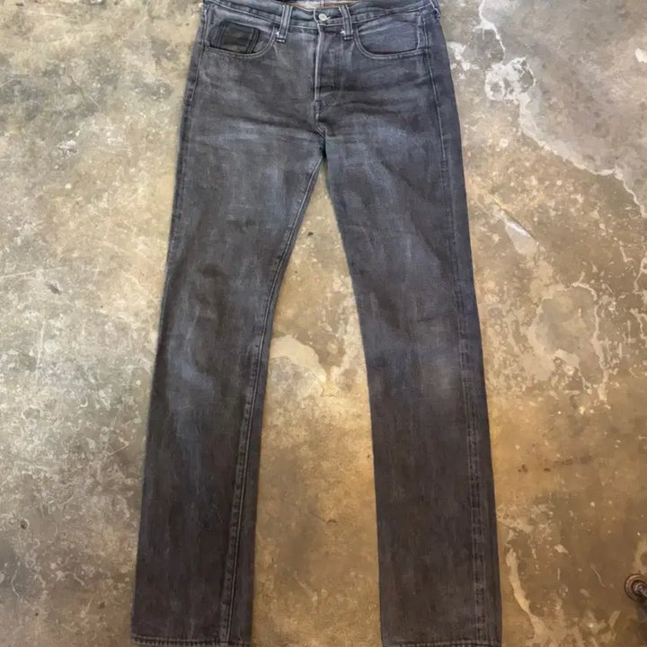 [BUNJANG] Indian Motorcycle Salvage Denim Pants (Vintage) / 인디언 모터사이클 셀비지 데님(빈티지)