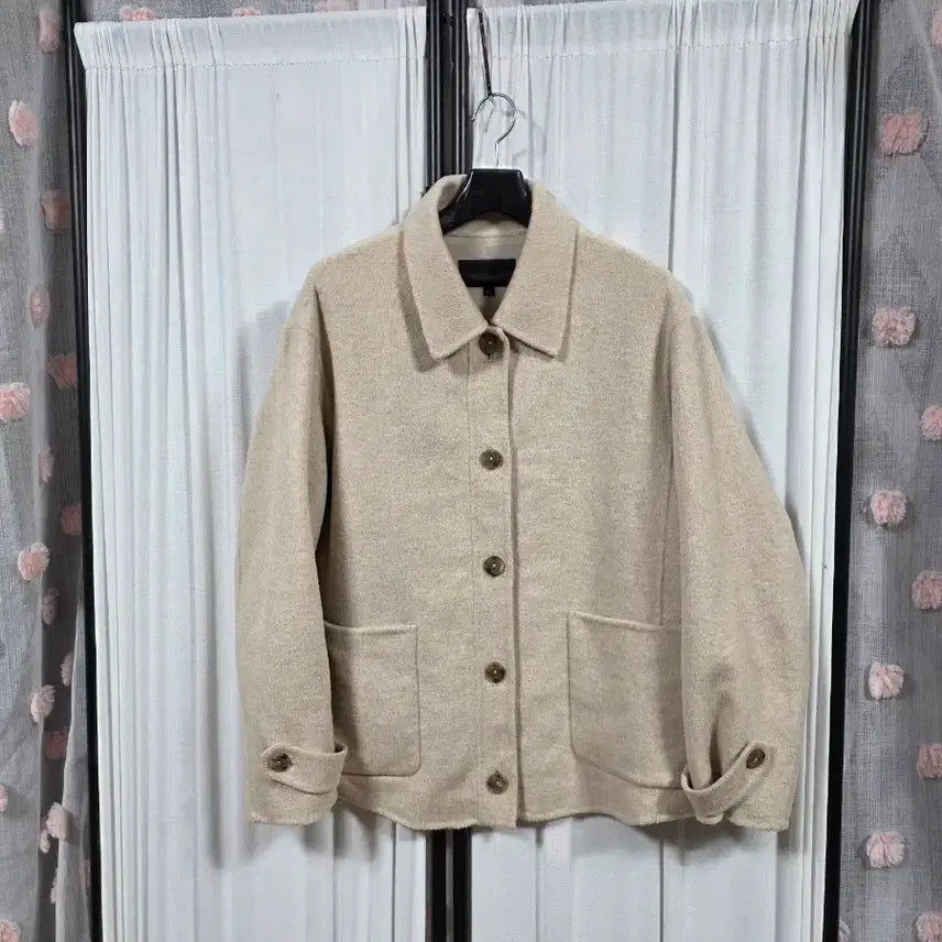 [BUNJANG] Flamingo Handmade Shirt Jacket (Size 55) / 후라밍고핸드메이드셔츠형자켓(55)