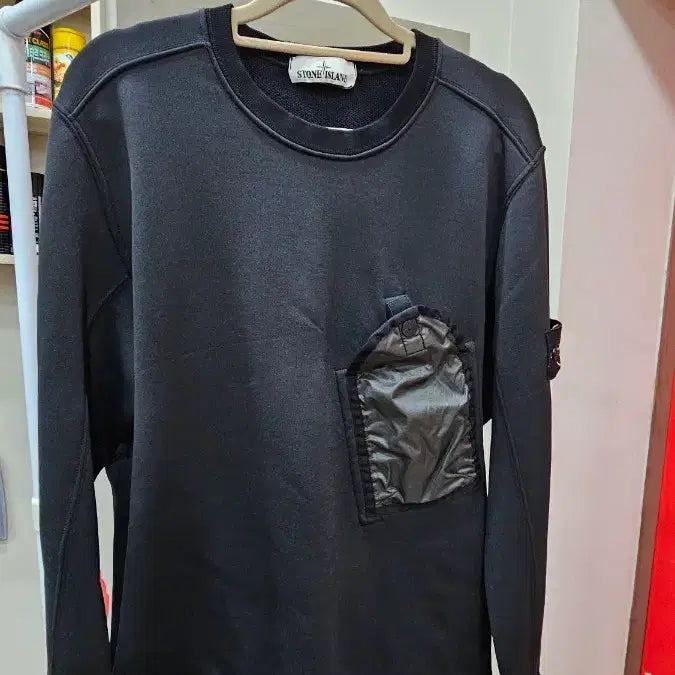 [BUNJANG] Stone Island Sweatshirt / 스톤아일랜드 원포켓 맨투맨(실착2회)