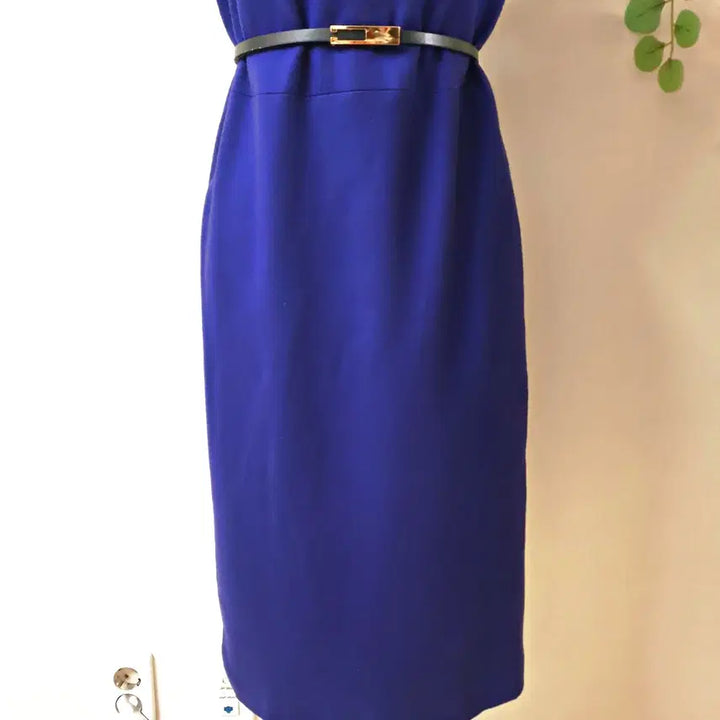 [BUNJANG] Jill Stuart Wool Long Dress - Purple (Size 55) / 질스튜어트 울100% 겨울 롱원피스 55 퍼플