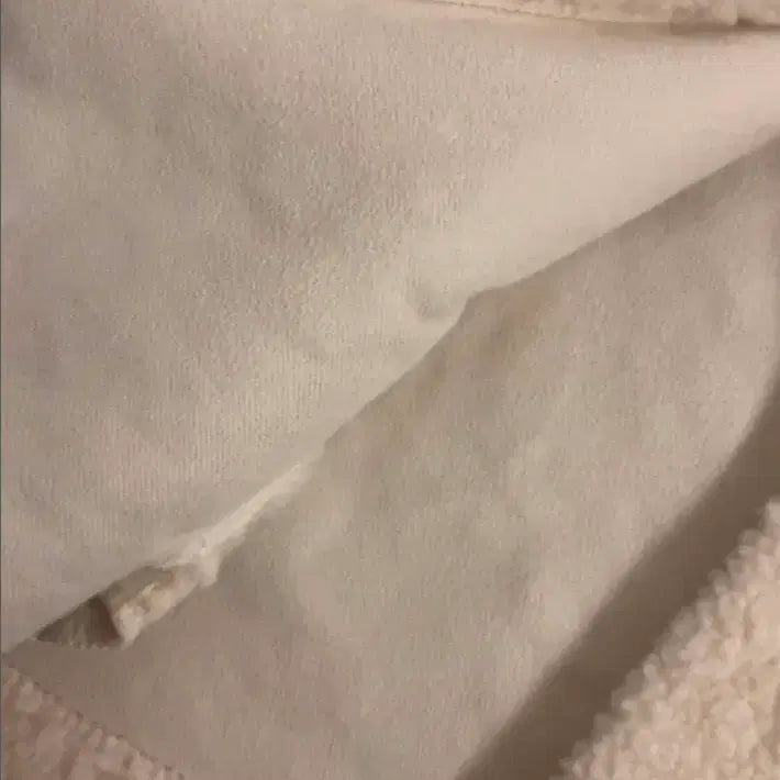 [BUNJANG] Suede Short Coat / 스웨이드 양털 퍼 코트 숏코트뽀글이단추아이보리아방양털코트 숏미디