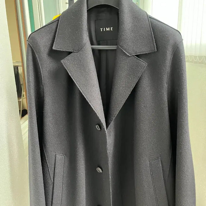 [BUNJANG] TIME Homme Wool Cashmere Single Coat / TIME 타임옴므 울 캐시미어 싱글코트