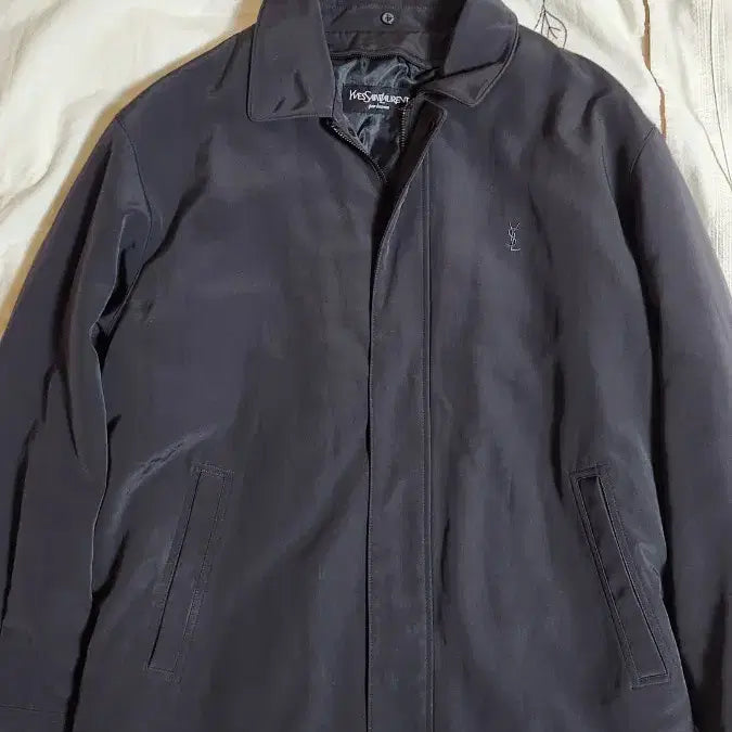 [BUNJANG] YSL Charcoal Jacket / YSL 입생로랑 남성 자켓 차콜