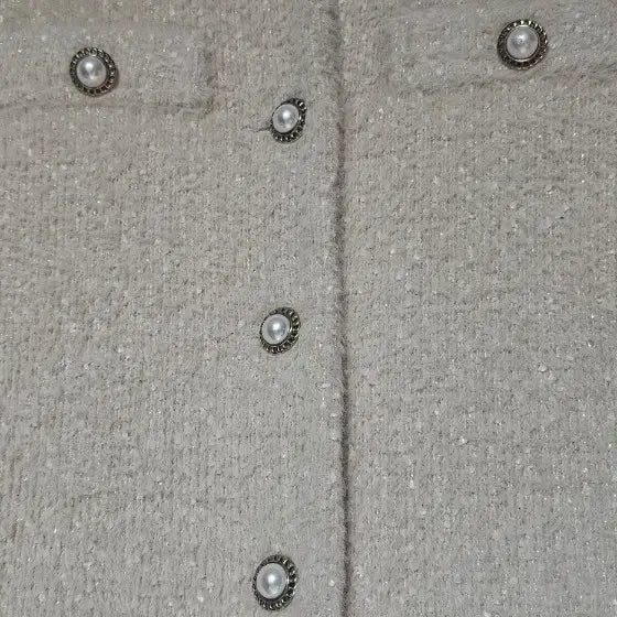 [BUNJANG] PRINCESS Tweed Jacket Ivory / PRINCESS 트위드 자켓 아이보리. (빈티지)