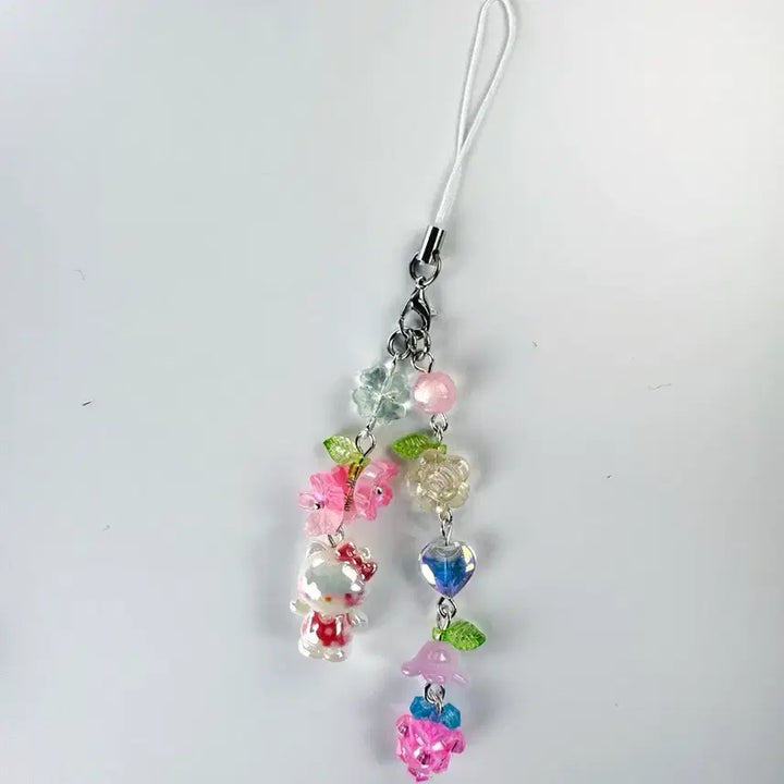 [BUNJANG] Keyring Phone Strap / 키티 폰스트랩 키링