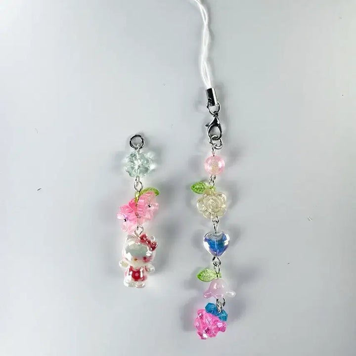 [BUNJANG] Keyring Phone Strap / 키티 폰스트랩 키링