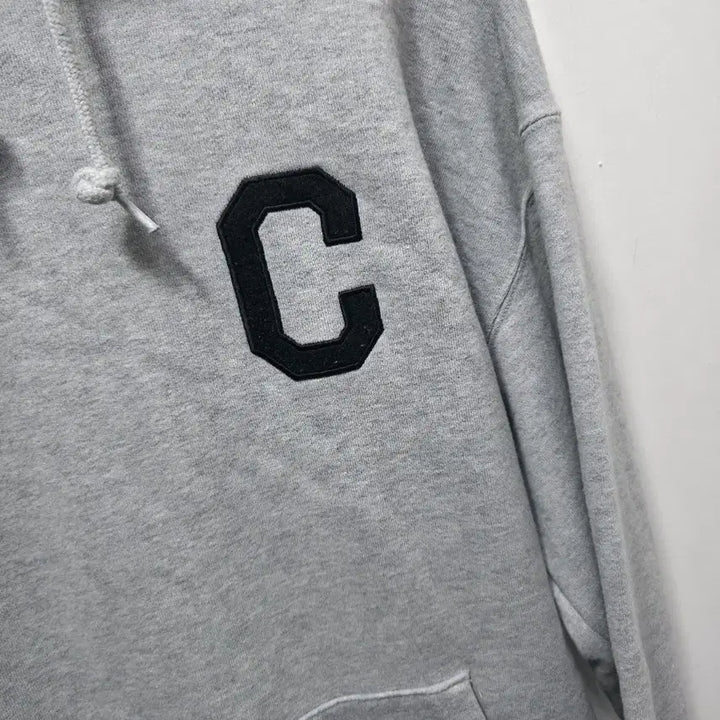 [BUNJANG] Covernat C Logo Hoodie Gray / 100 커버낫  C 로고 후드티 그레이