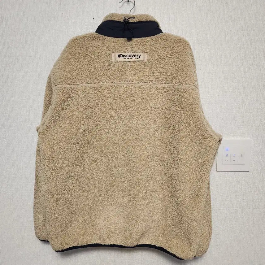 [BUNJANG] Discovery Fleece Jacket Beige / 상태A+)디스커버리 양털 플리스 자켓 베이지
