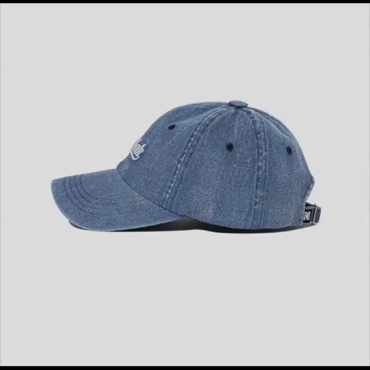 [BUNJANG] Kodak Washing Denim Relaxed Fit Ball Cap / 코닥 워싱 데님 릴렉스핏 볼캡 BLUE