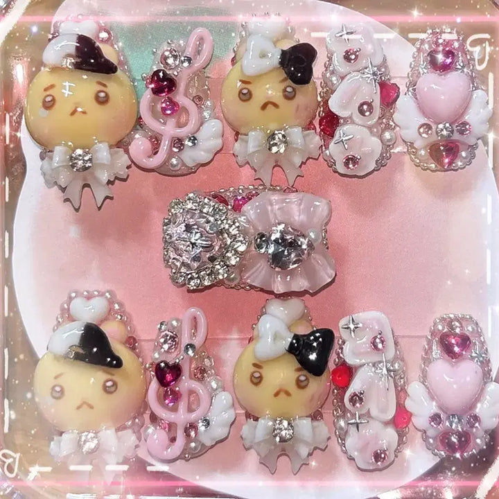 [BUNJANG] Custom Nail Tips / 주문제작 네일팁 만들어요 >.<