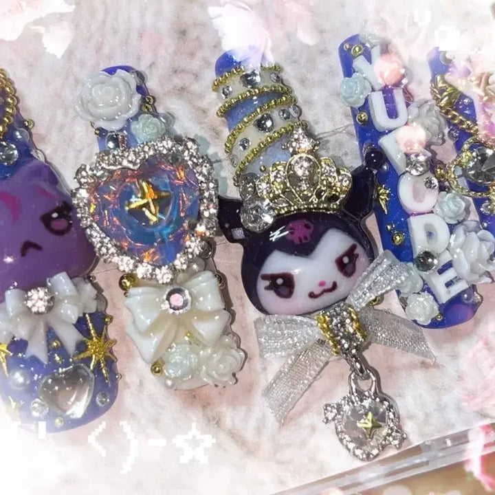 [BUNJANG] Custom Nail Tips / 주문제작 네일팁 만들어요 >.<