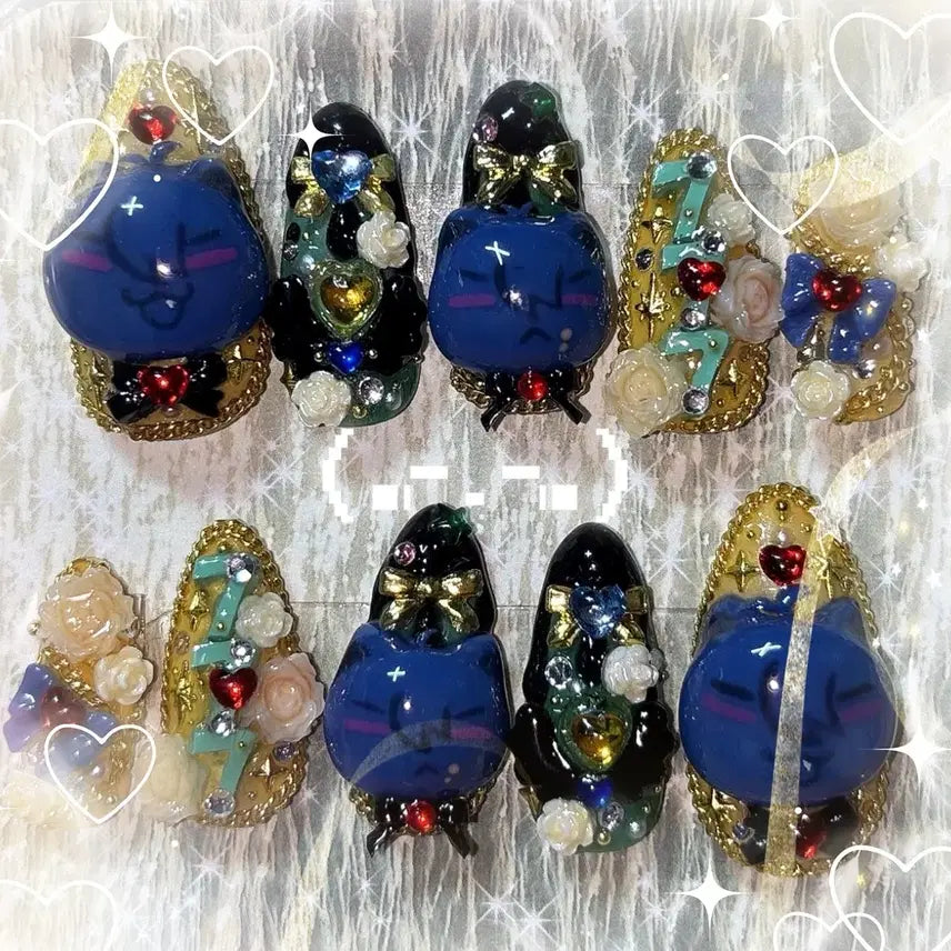 [BUNJANG] Custom Nail Tips / 주문제작 네일팁 만들어요 >.<