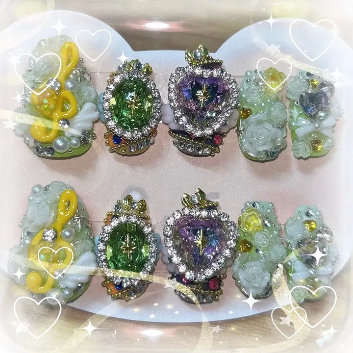 [BUNJANG] Custom Nail Tips / 주문제작 네일팁 만들어요 >.<