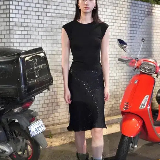 [BUNJANG] NU:NU Astra Skirt_Black / 누아누 Astra Skirt_Black / 2 새상품