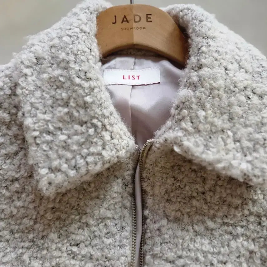 [BUNJANG] LIST Boucle Short Jacket / LIST 리스트 부클레 숏 자켓