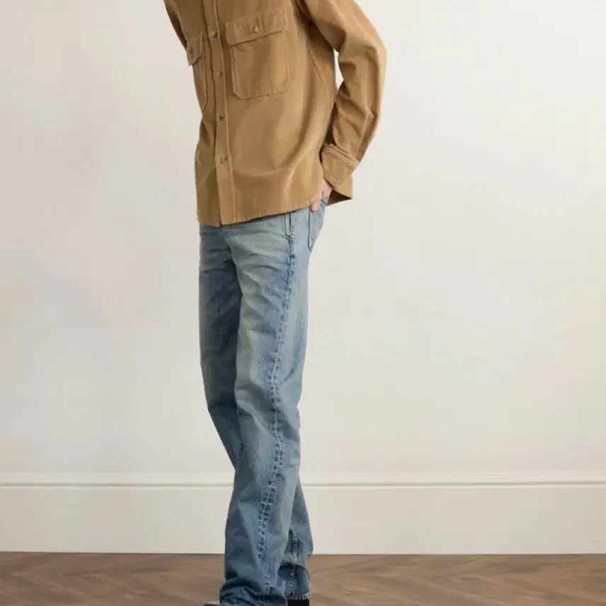[BUNJANG] Saint Laurent Corduroy Shirt L / 생로랑 / 코듀로이 셔츠 / L
