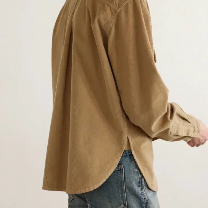 [BUNJANG] Saint Laurent Corduroy Shirt L / 생로랑 / 코듀로이 셔츠 / L