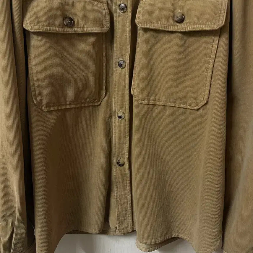 [BUNJANG] Saint Laurent Corduroy Shirt L / 생로랑 / 코듀로이 셔츠 / L