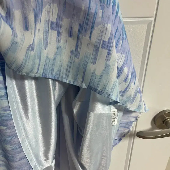 [BUNJANG] Vintage Cami Dress Blue M / (일본 수입 빈티지)나시 원피스 끈나시 뷔스티에 블루 M