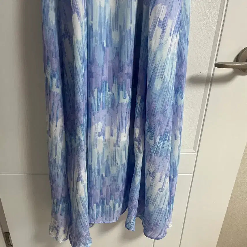 [BUNJANG] Vintage Cami Dress Blue M / (일본 수입 빈티지)나시 원피스 끈나시 뷔스티에 블루 M