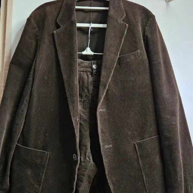 [BUNJANG] Uniqlo Corduroy Semi-Formal Set / [거의 새 것] 유니클로 코듀로이 세미 정장세트