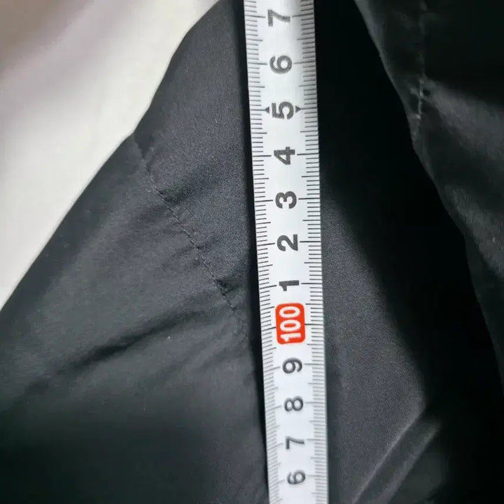 [BUNJANG] WHO.A.U Varsity Hooded Long Padding - Black - M / WHO.A.U 바시티 후드 롱 패딩 블랙 M