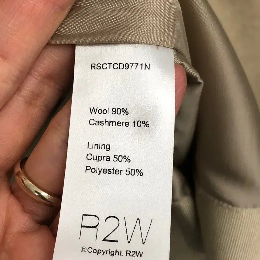 [BUNJANG] R2W Mazie Long Coat / R2W 레디투웨어 Mazie 롱 코트 F