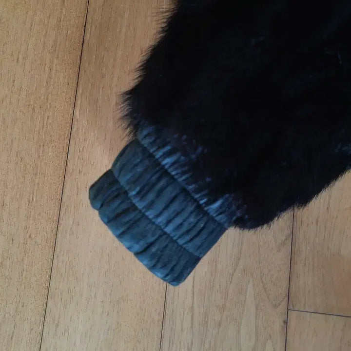 [BUNJANG] Fur Leather Jacket 95 / 모피 가죽 자켓 95