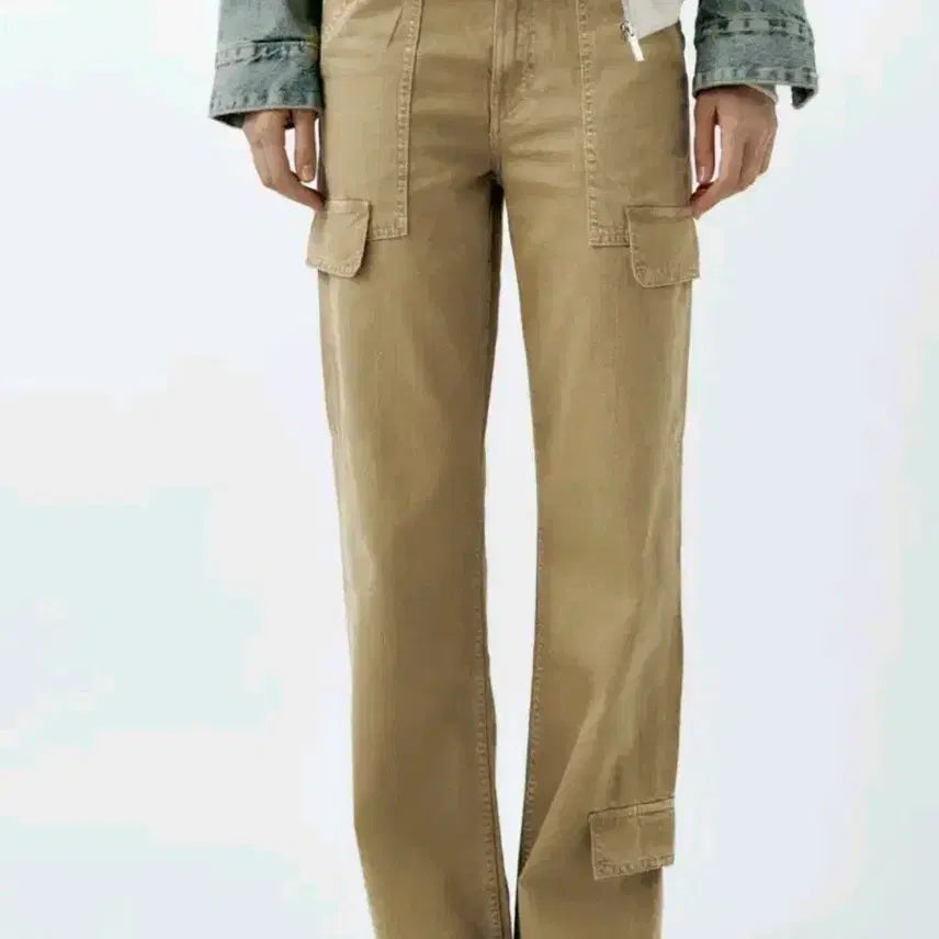 [BUNJANG] Zara Mid-Rise Cargo Pants 32 / 자라 미드라이즈 카고팬츠 32