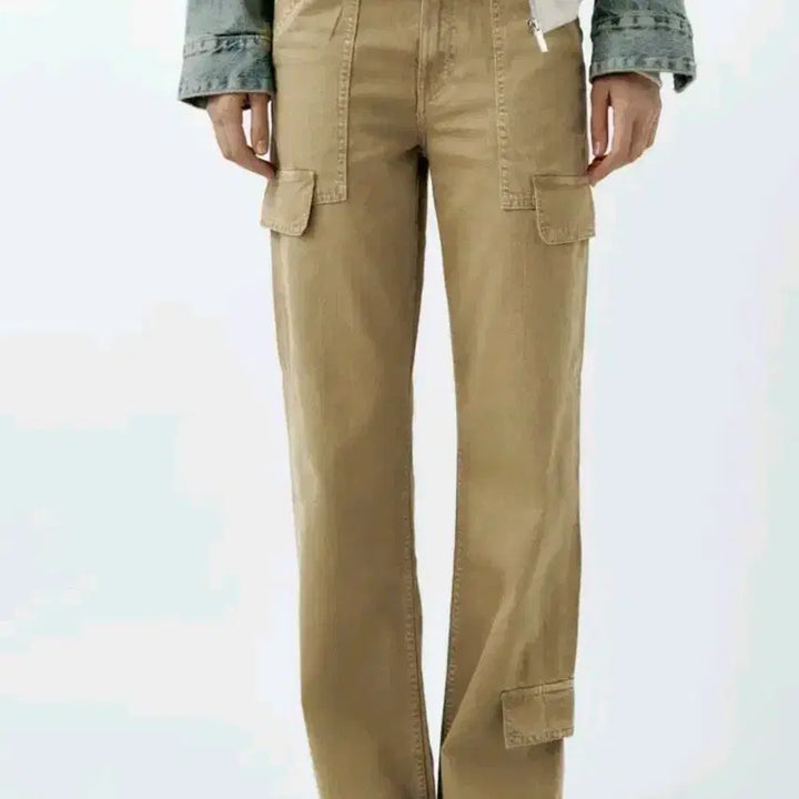 [BUNJANG] Zara Mid-Rise Cargo Pants 32 / 자라 미드라이즈 카고팬츠 32