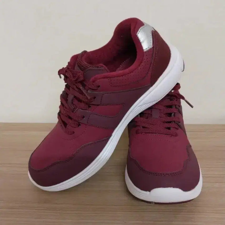 [BUNJANG] Women's Burgundy Sneakers (245) / 여성 프로스펙스 버건디 운동화 (245)