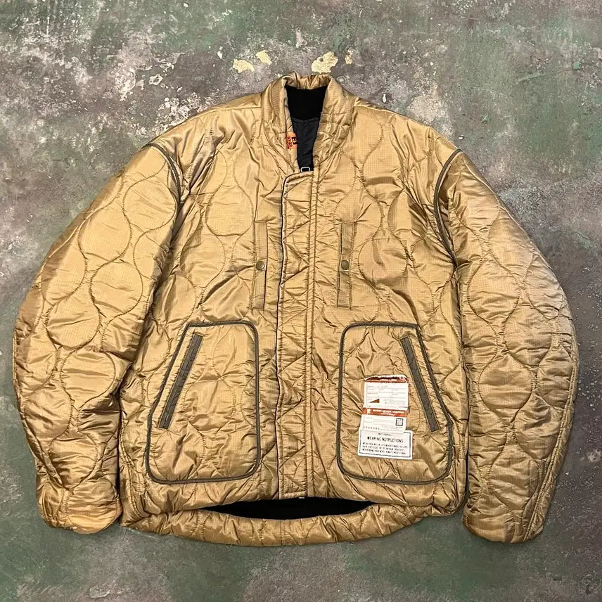 [BUNJANG] Mihara Yasuhiro Reversible MA1 Quilted Jacket / [48] 미하라야스히로 리버서블 MA1 퀼팅 자켓 A07BL052