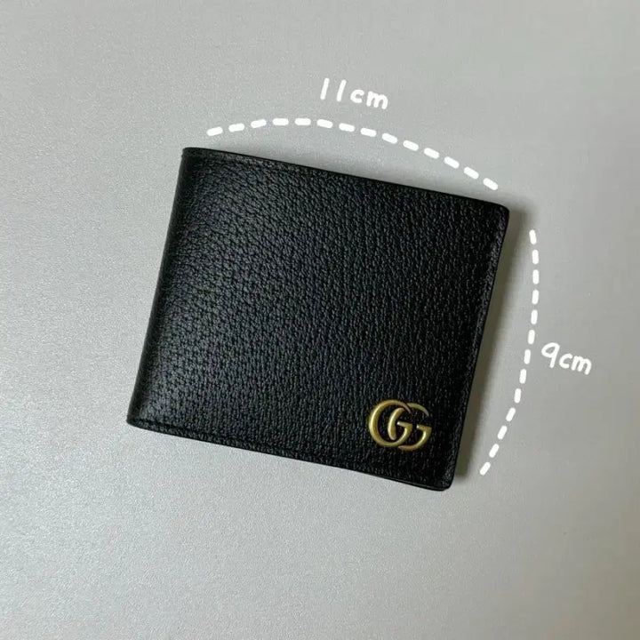 [BUNJANG] Gucci GG Marmont Leather Wallet (Full Package) / 구찌 GG 마몽레더 소가죽  금장 반지갑 판매합니다(풀박스)