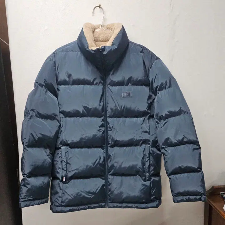 [BUNJANG] Unknown L Padded Jacket / 스프리스  청녹색 패딩 L