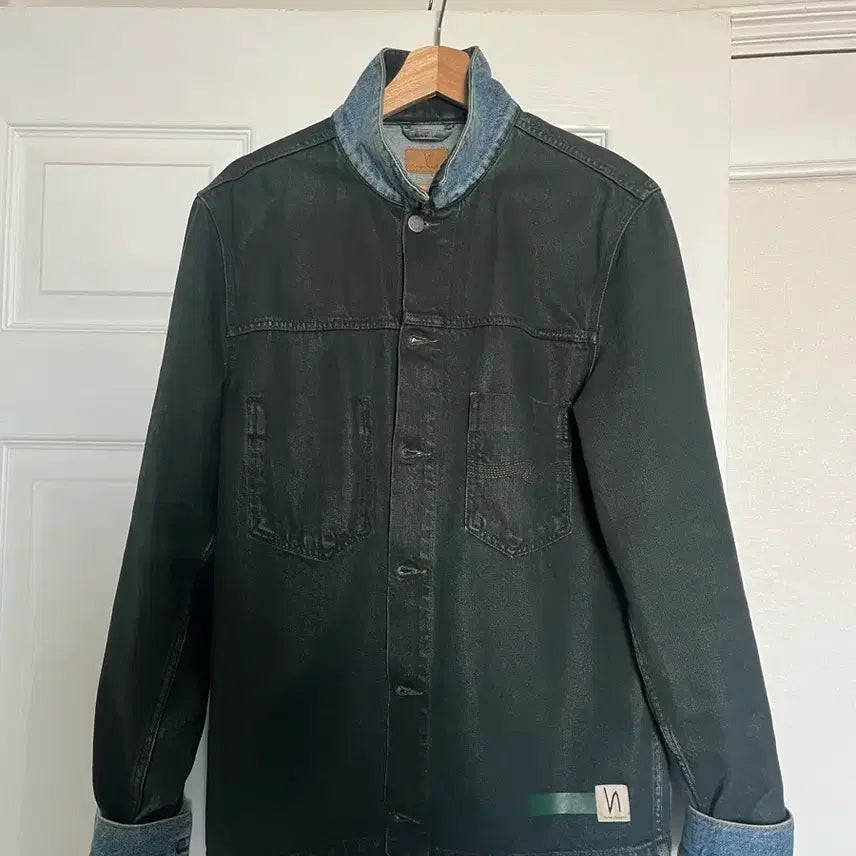 [BUNJANG] Nudie Jeans Green Capsule Denim Jacket / 누디진 그린캡슐 데님 자켓