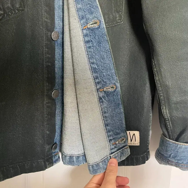 [BUNJANG] Nudie Jeans Green Capsule Denim Jacket / 누디진 그린캡슐 데님 자켓