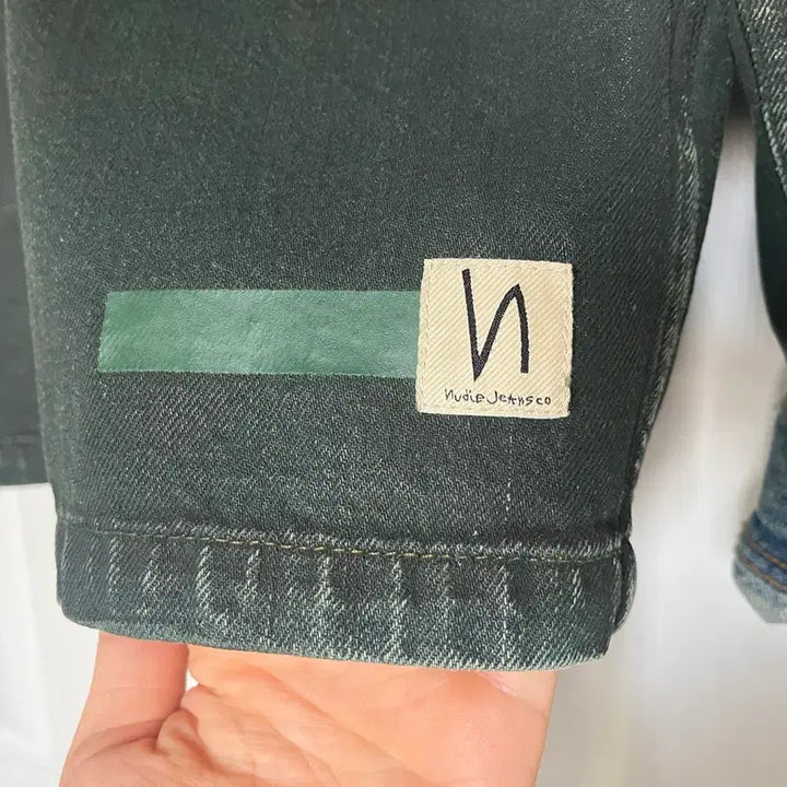 [BUNJANG] Nudie Jeans Green Capsule Denim Jacket / 누디진 그린캡슐 데님 자켓