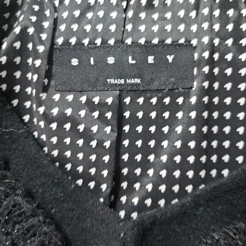 [BUNJANG] Sisley Black Tweed Jacket 42 / 시슬리 블랙 트위드 자켓  42