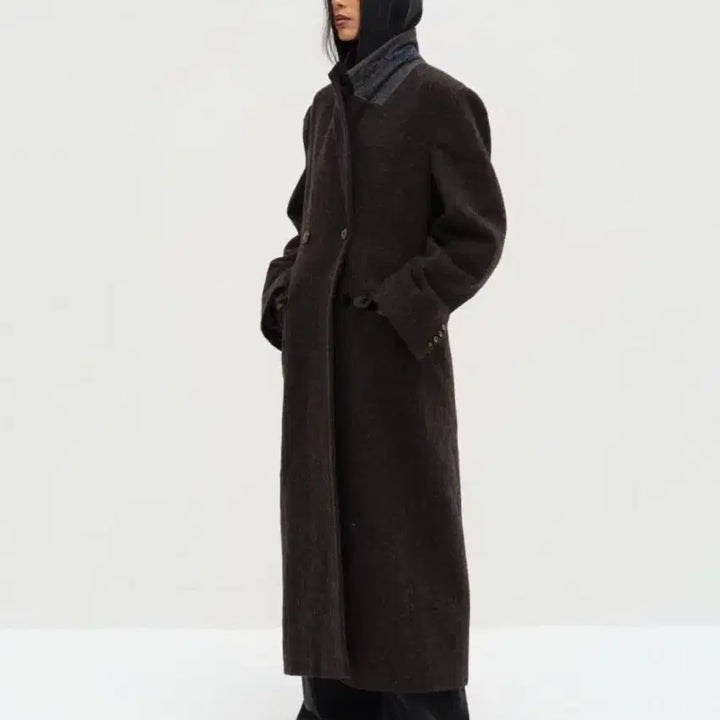 [BUNJANG] Square Circle Wool Coat (S Size) / 스퀘어서클 울코트 s사이즈