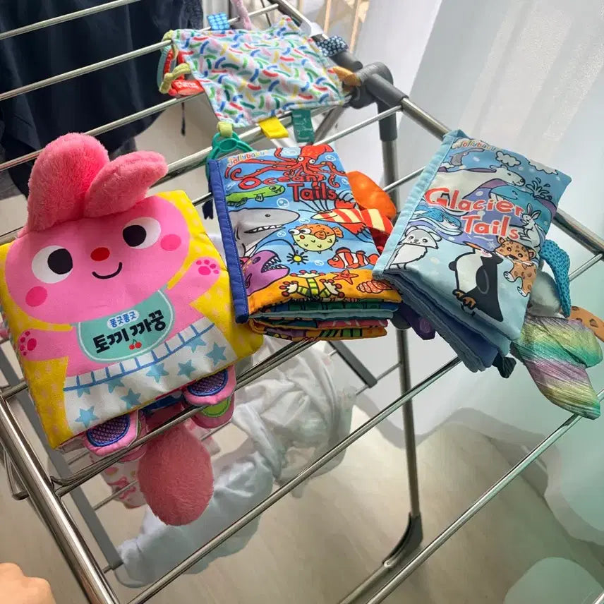 [BUNJANG] Jolibebe Fabric Book Set / 졸리베이비 헝겊책 모음