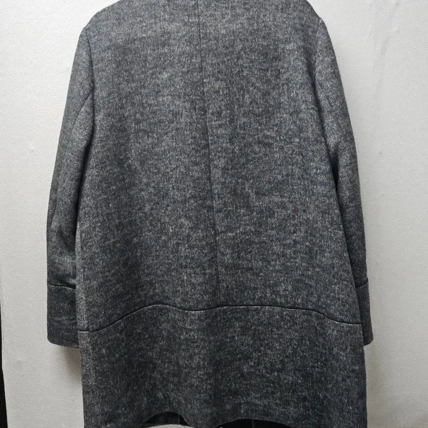 [BUNJANG] HAUTE Herringbone Half Wool Coat L / HAUTE 헤링본 하프 울 코트 L