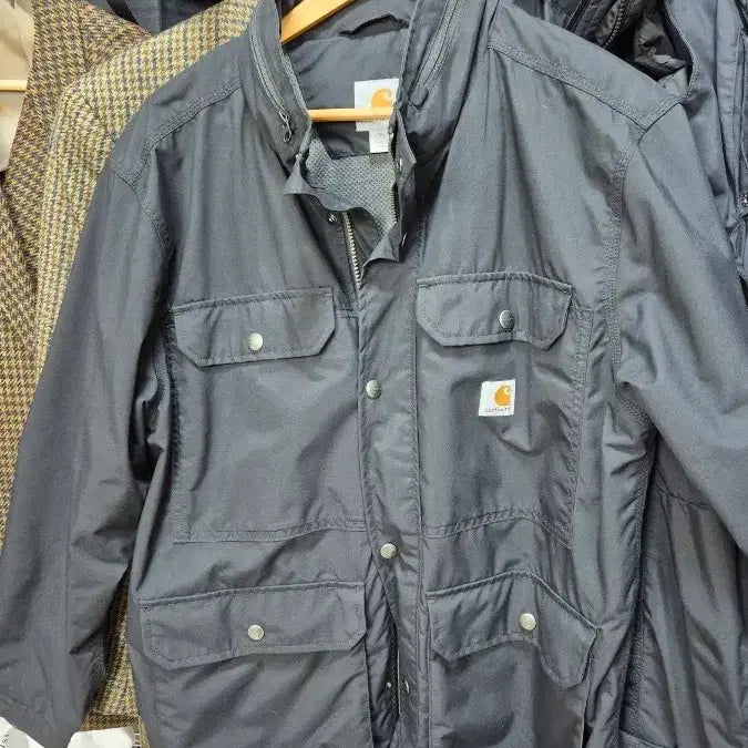 [BUNJANG] Carhartt Rain Defender Jacket Black M / 칼하트 Rain Defender 자켓 블랙 M
