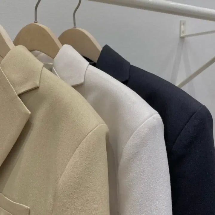 [BUNJANG] Blazer Jacket (Ivory) / (새상품) 여성 블레이저 자켓 (아이보리)