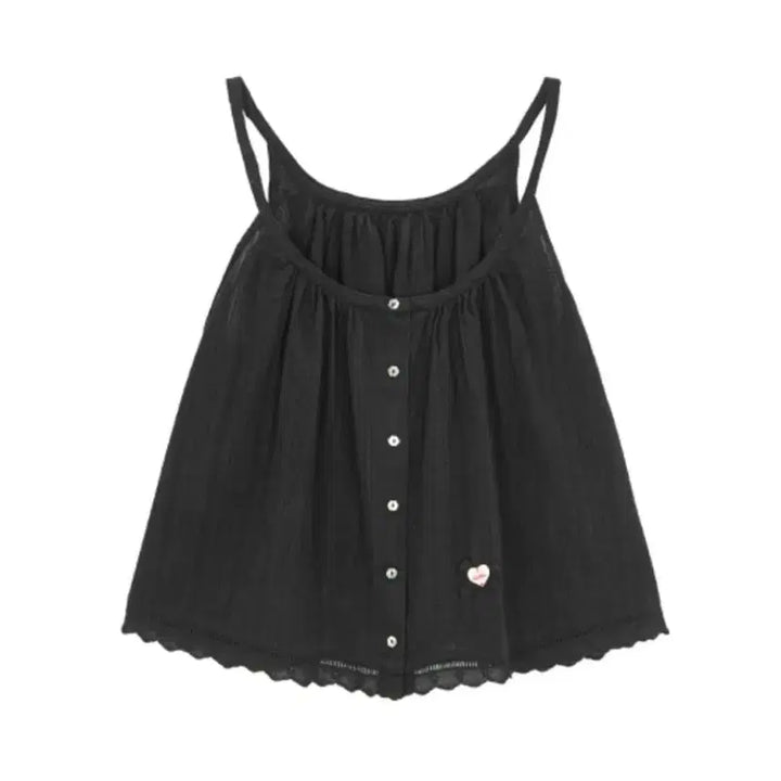 [BUNJANG] AZIF CALI Flare Sleeveless Blouse / 에즈이프캘리 플레어 슬리브리스 블라우스 레이어드나시 글로니 브랜디멜빌