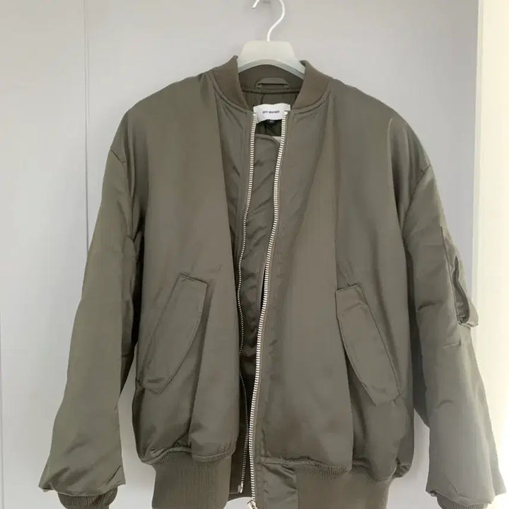 [BUNJANG] Hed Mayner Bomber Jacket Khaki XS / 헤드메이너 hed mayner 봄버 xs 카키
