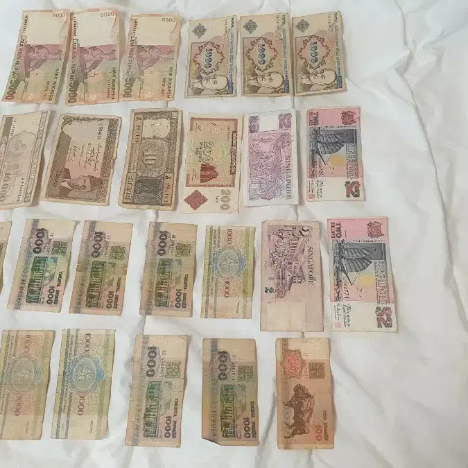 [BUNJANG] Foreign Banknotes Collection / 외국 지폐(구지폐등)