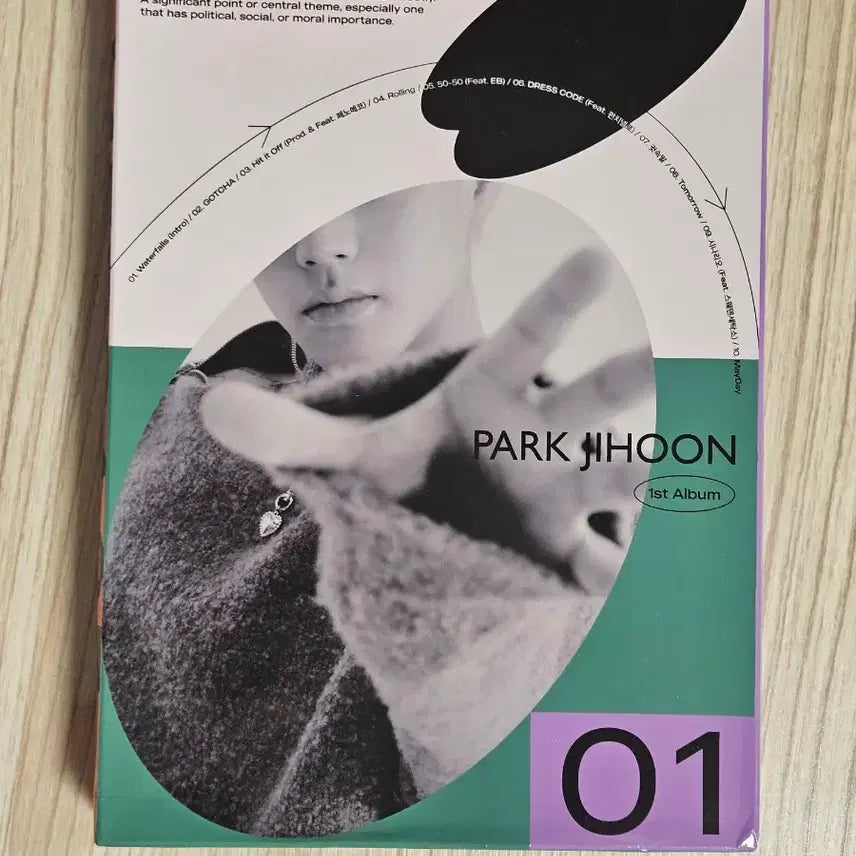 [BUNJANG] Park Jihoon MESSAGE Album Full Package / 박지훈 정규 1집 MESSAGE ss ver. 풀구성