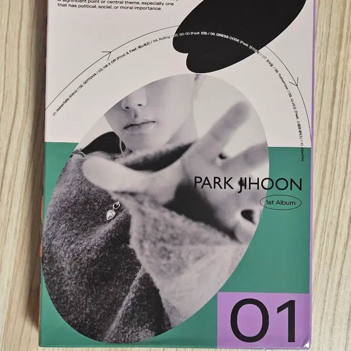 [BUNJANG] Park Jihoon MESSAGE Album Full Package / 박지훈 정규 1집 MESSAGE ss ver. 풀구성