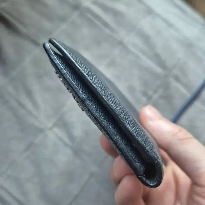 [BUNJANG] Prada Saffiano Navy Wallet / 프라다 사피아노 반지갑 네이비 팝니다