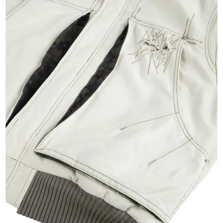 [BUNJANG] Exslime EP 8 Ivory Jacket (M) / 엑슬림.EP.8 04 JACKET COLOR : IVORY 새상품 M